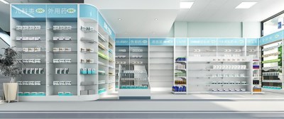 现代药店3D模型下载